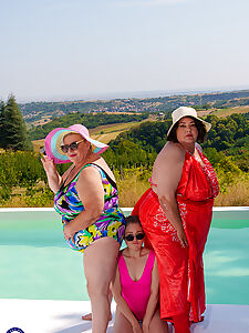 stepdaughter holiday photo